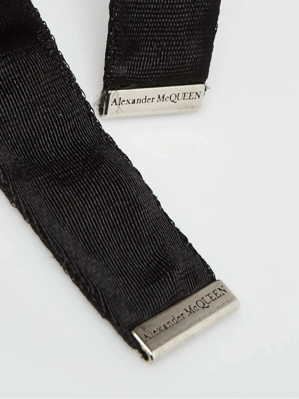 Alexander McQueen Black Graffiti Logo Drawstring Duffel